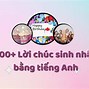 Sinh Nhật Lần Thứ 19 Tiếng Anh Là Gì